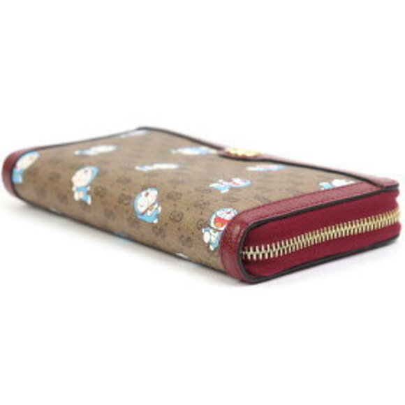 Gucci Doraemon Long Wallet GG Supreme Round Zipper - Picture 3 of 11